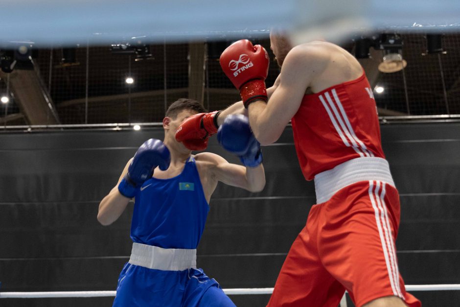 A. Šociko bokso turnyro pusfinalio kovos