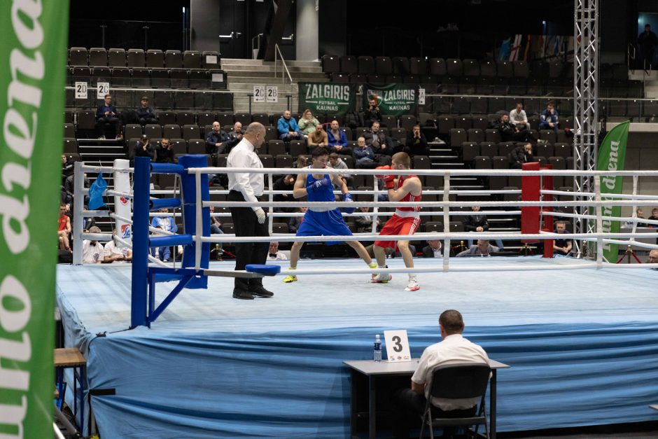 A. Šociko bokso turnyro pusfinalio kovos