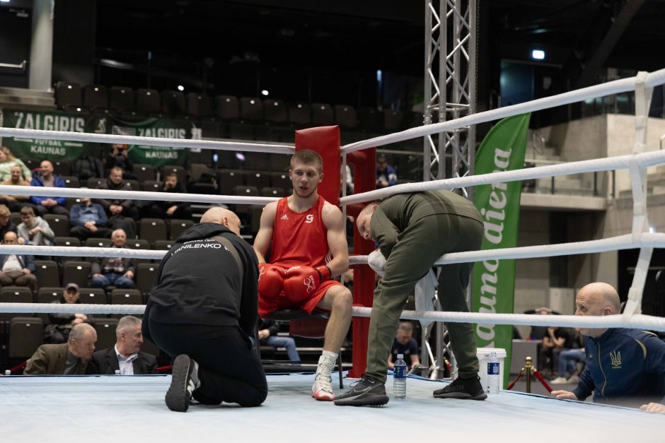 A. Šociko bokso turnyro pusfinalio kovos