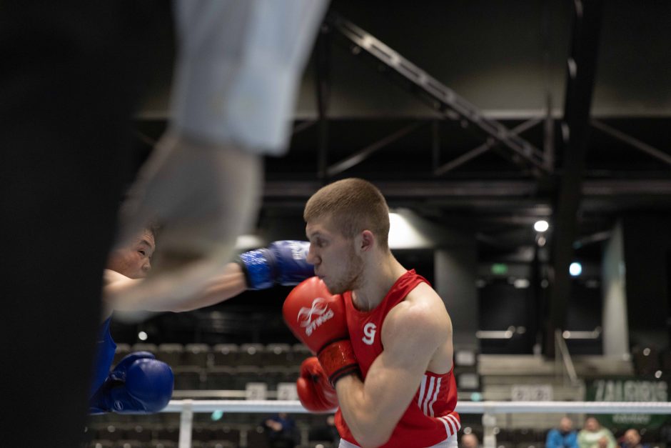 A. Šociko bokso turnyro pusfinalio kovos