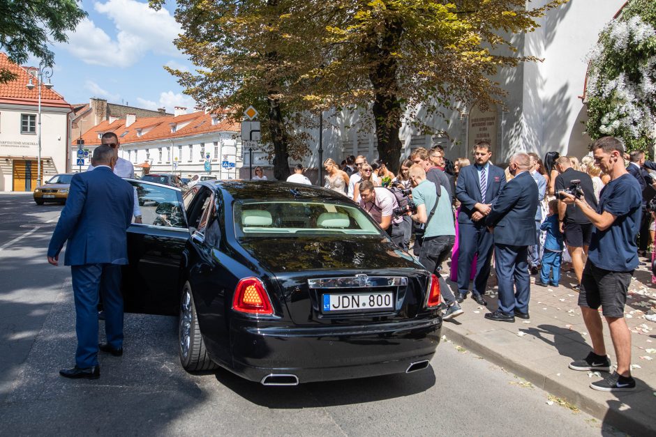 V. Siegel atskleidė, kokią pavardę pasirinko po vestuvių