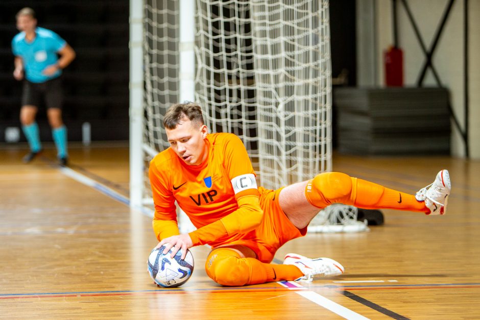 Futsalo A lyga: „K.Žalgiris“ – VIP 2:3