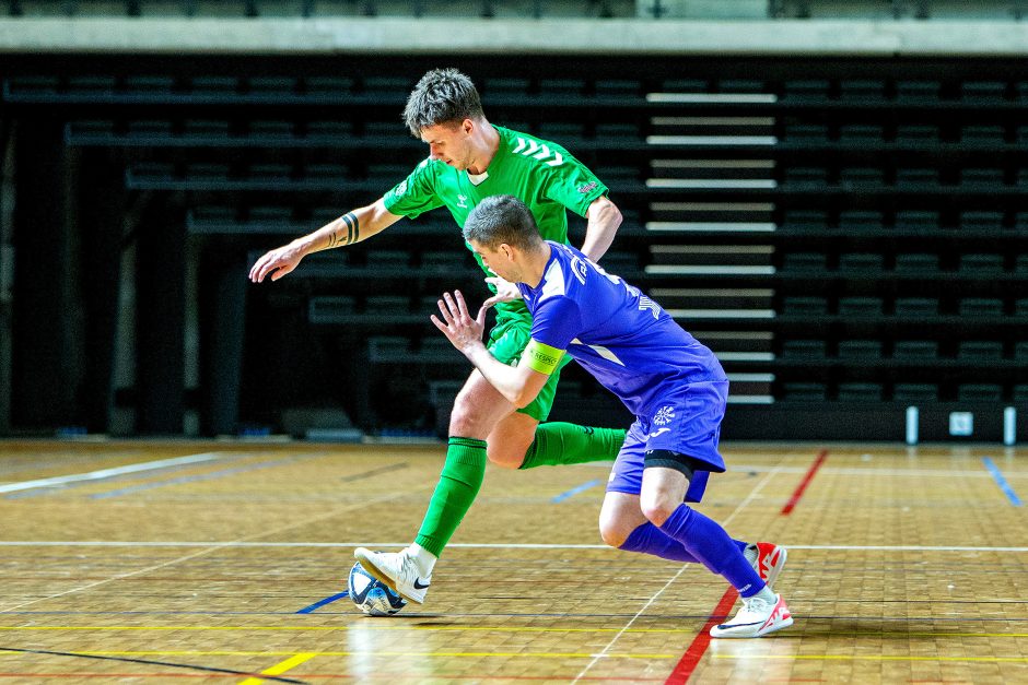 Salės futbolo A lygos finalas: „K.Žalgiris“ – „Vikingai“ 2:1