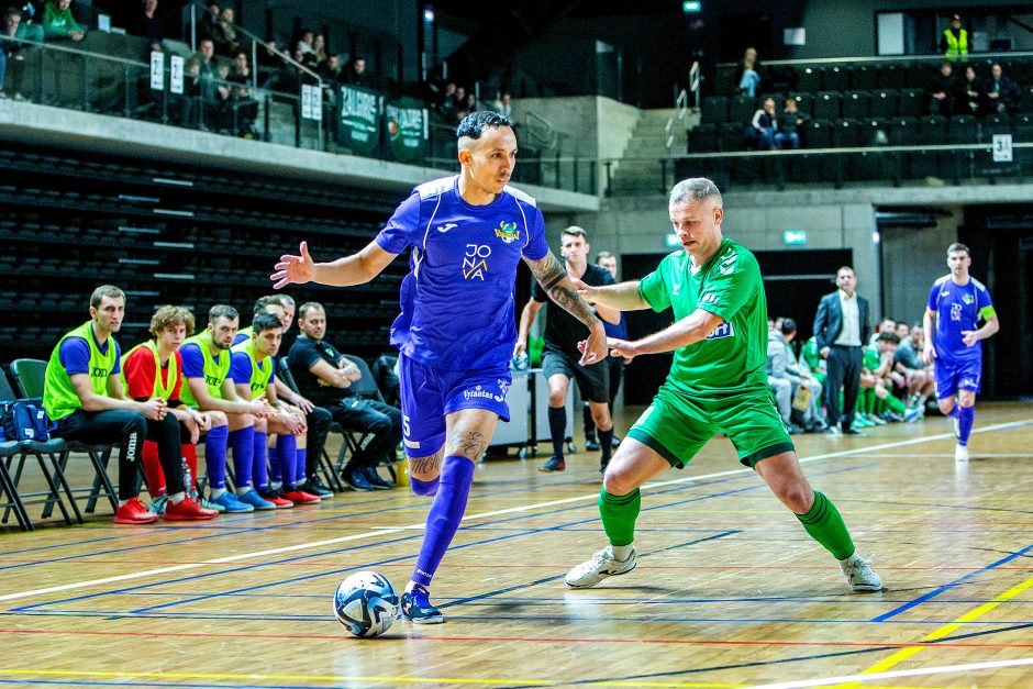 Salės futbolo A lygos finalas: „K.Žalgiris“ – „Vikingai“ 2:1