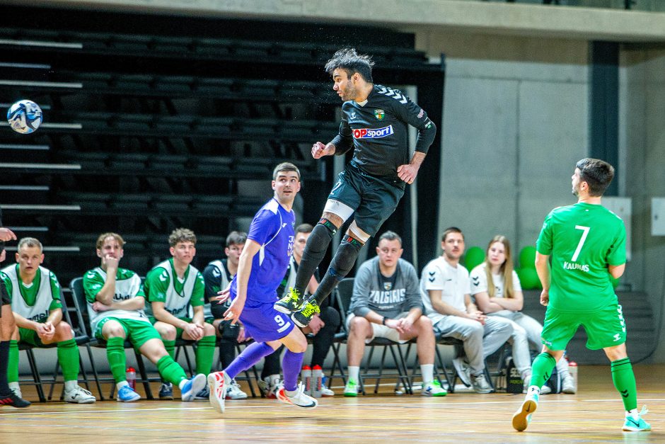 Salės futbolo A lygos finalas: „K.Žalgiris“ – „Vikingai“ 2:1