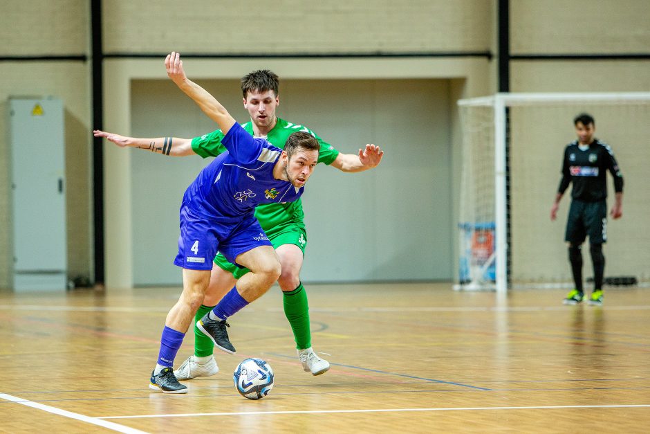 Salės futbolo A lygos finalas: „K.Žalgiris“ – „Vikingai“ 2:1