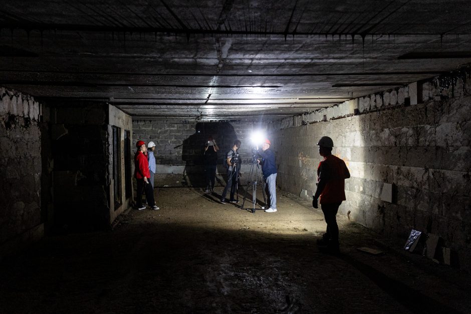 V. Benkunskas: atrastas tunelis Vilniaus centre galėtų tapti požemine perėja, priedanga