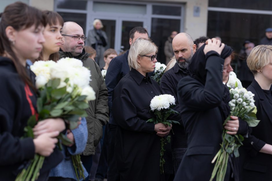 Amžinajam poilsiui išlydimas A. Kulikauskas