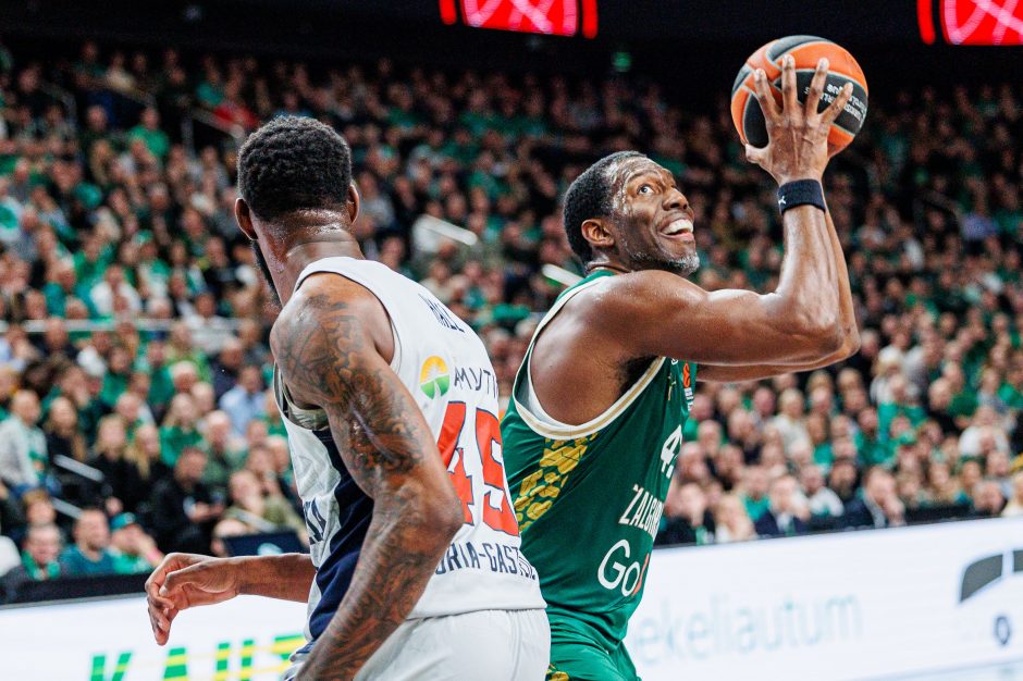 Eurolyga: Kauno „Žalgiris“ nusileido Vitorijos „Baskonia“