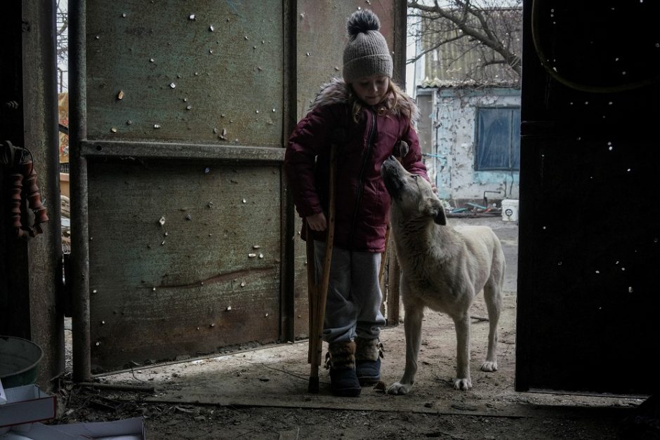 V. Zelenskis: rusų minų pavojui pašalinti prireiks ne vienų metų