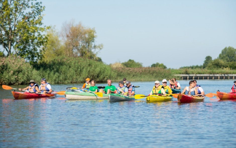 Nemuno deltos regioniniame parke – baidarių šventė