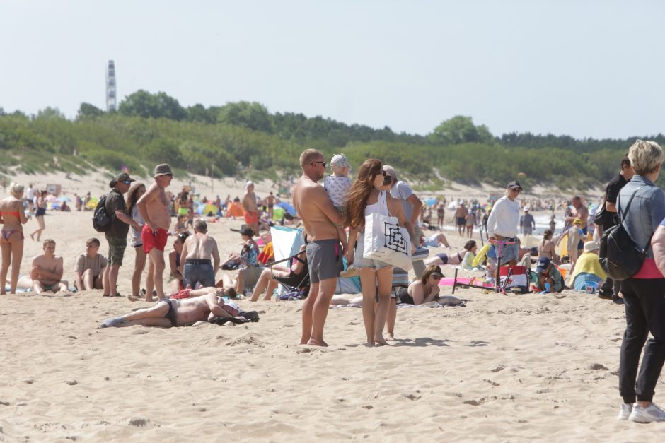 Palangoje skęstančiuosius gelbės ir dronu