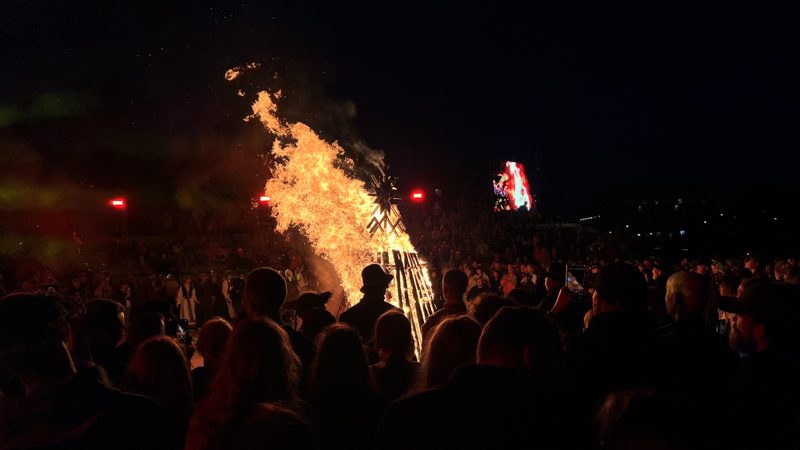 Lietus nesugadino Joninių Klaipėdoje