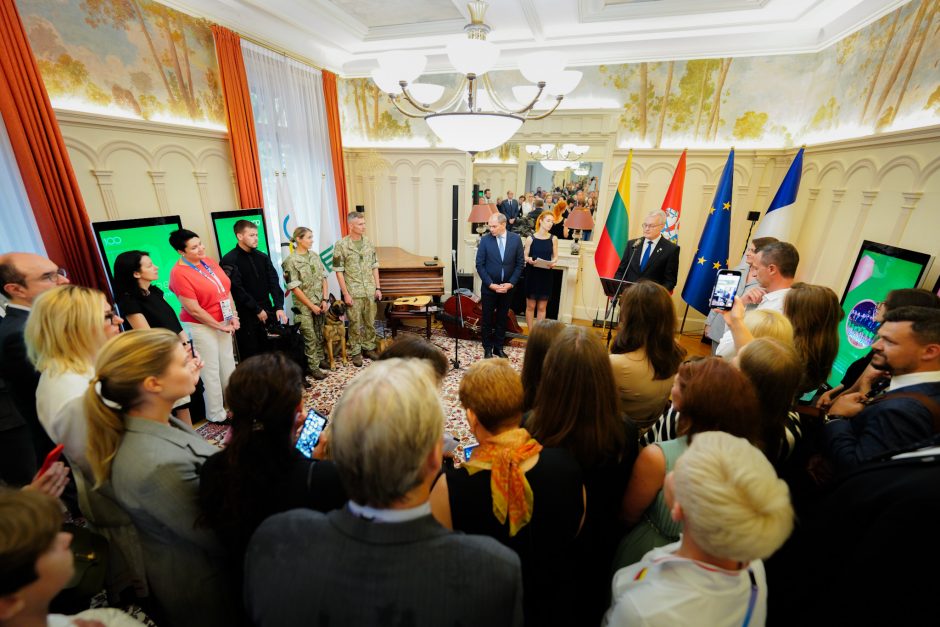 Lietuvos ambasadoje Paryžiuje – išskirtinė paroda minint lietuvių olimpinio debiuto šimtmetį
