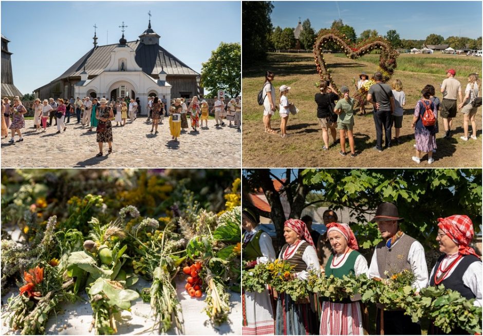 Žolinė Rumšiškėse: nuo pievų puokščių, iki kelionių laiku