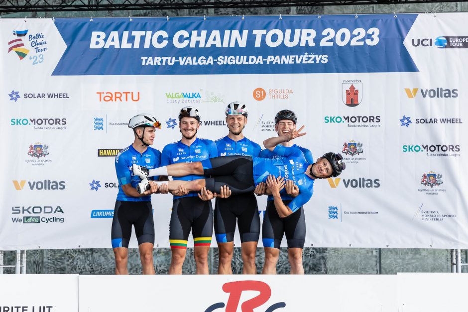 V. Lašinis „Baltic Chain Tour“ antrajame etape – ketvirtas