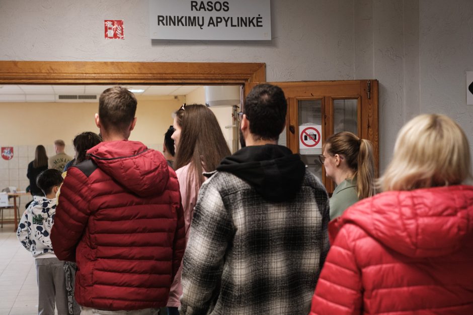 Kauniečiai balsavo aktyviau nei Lietuva: žmonės sąmoningėja