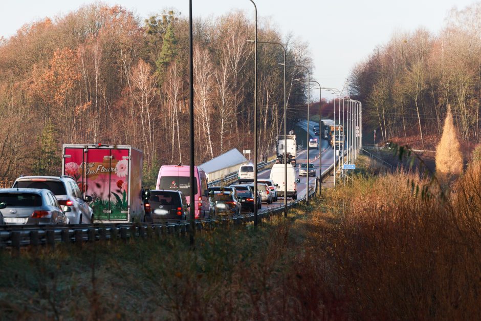 Kauną paralyžiavo avarijos: eismas stovi, kai kurie į darbus eina pėsčiom