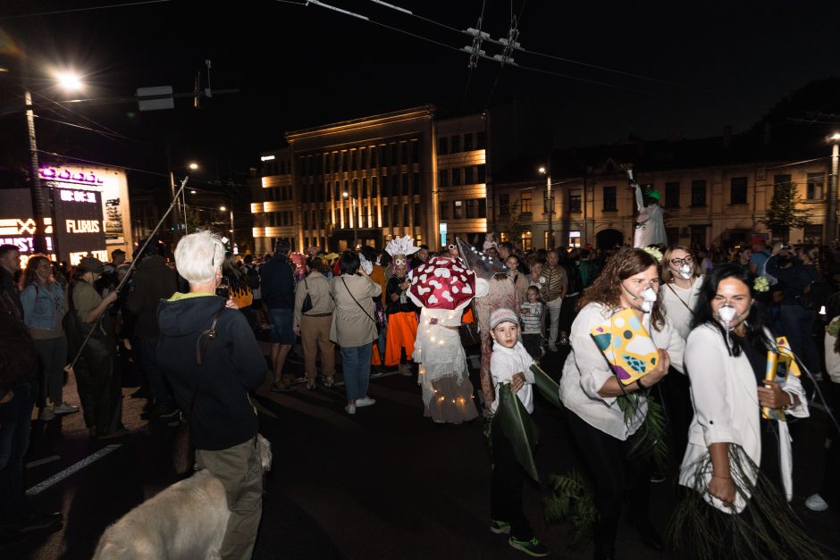 Į Parodos kalną kopė šimtai kūrybingų personažų: „Fluxus“ vėl skleidė geras emocijas