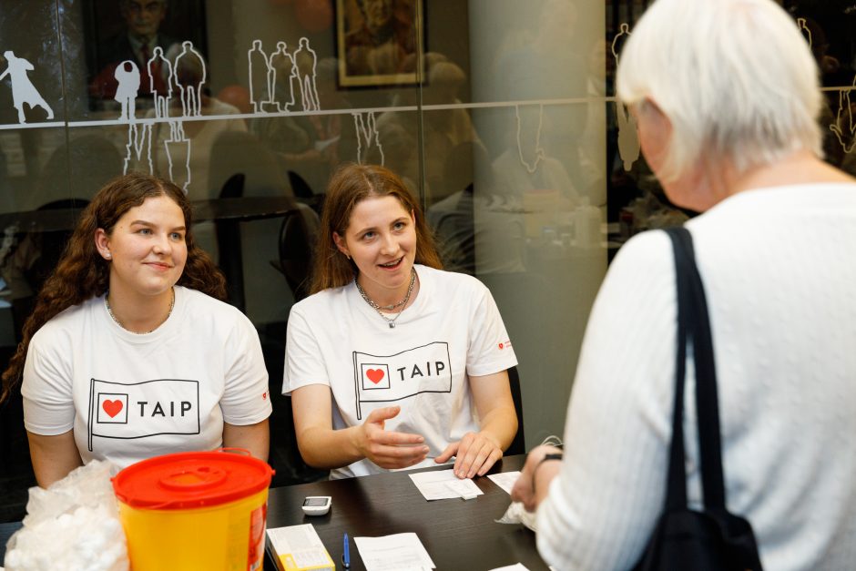 Pasinaudokite proga: Kauno teatre – nemokami kraujo tyrimai