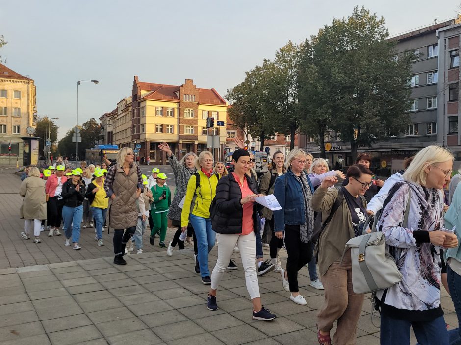 Klaipėdoje – gausus pedagogų streikas