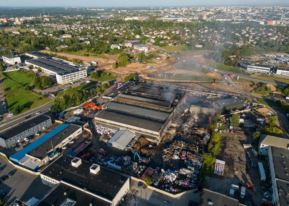 Gaisras „Žalvaryje“: S. Gentvilas įvardijo, kam padaryta didžiausia žala