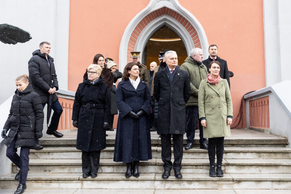 Prezidentas: laisvė tironijos kaimynystėje nėra savaime suprantama duotybė