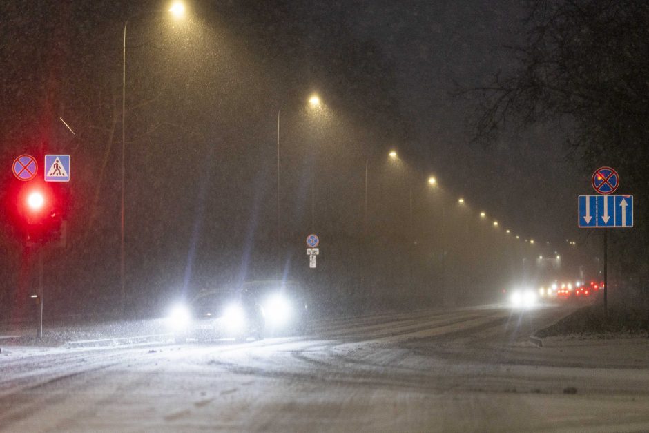 Apie orų maišalynę: Lietuva padalinta į keletą dalių