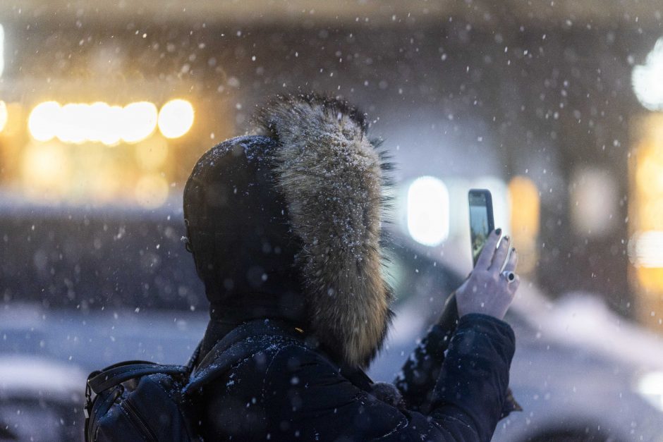 Apie orų maišalynę: Lietuva padalinta į keletą dalių