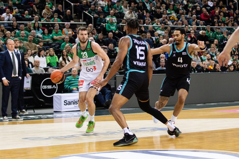 LKL: Kauno „Žalgiris“ – Vilniaus „Wolves“