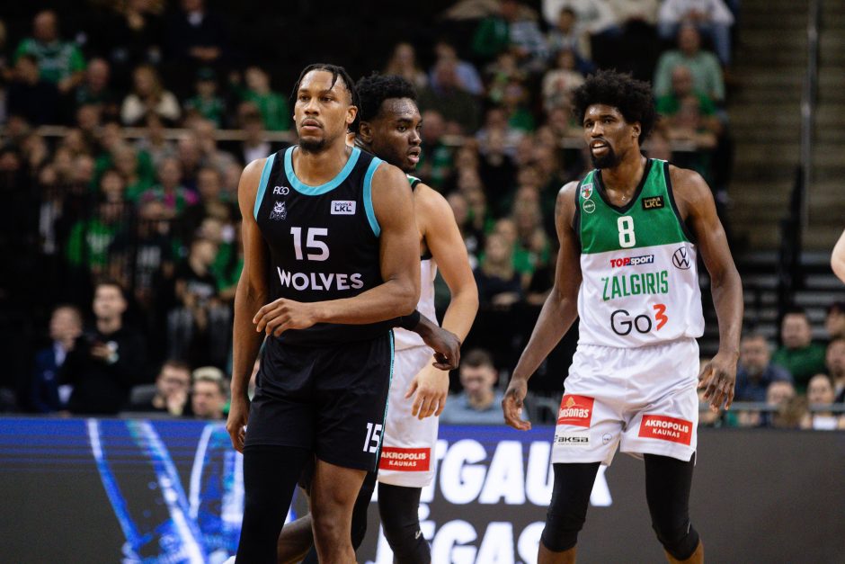 LKL: Kauno „Žalgiris“ – Vilniaus „Wolves“