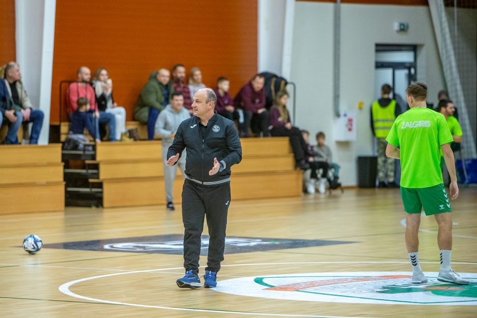 Futsalo A lyga. „Bruklinas“ – „K. Žalgiris“ 1:6