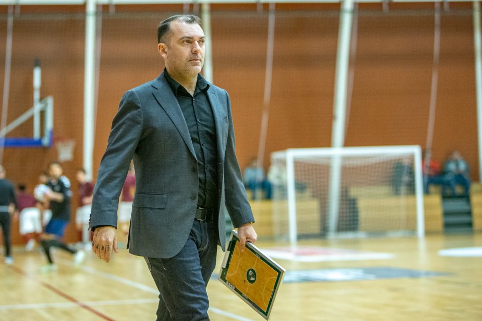 Futsalo A lyga. „Bruklinas“ – „K. Žalgiris“ 1:6