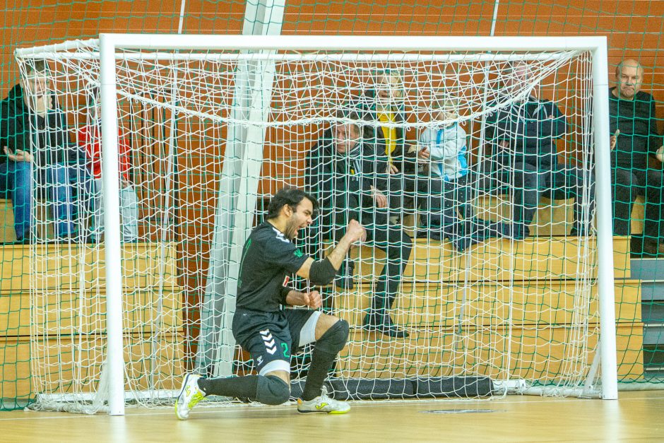 Futsalo A lyga. „Bruklinas“ – „K. Žalgiris“ 1:6