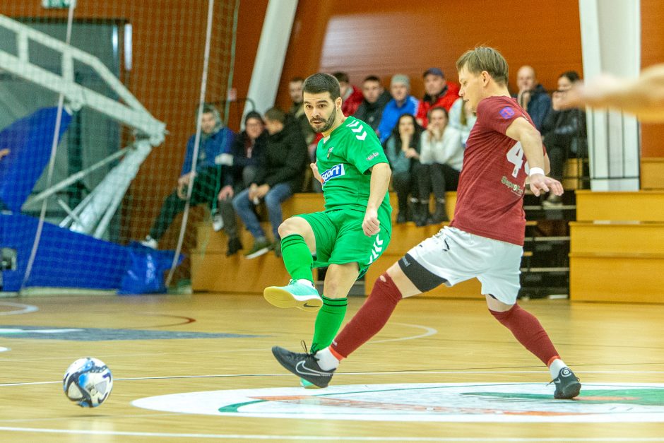 Futsalo A lyga. „Bruklinas“ – „K. Žalgiris“ 1:6