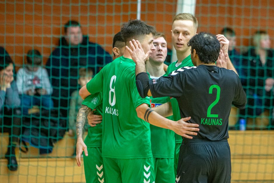 Futsalo A lyga. „Bruklinas“ – „K. Žalgiris“ 1:6