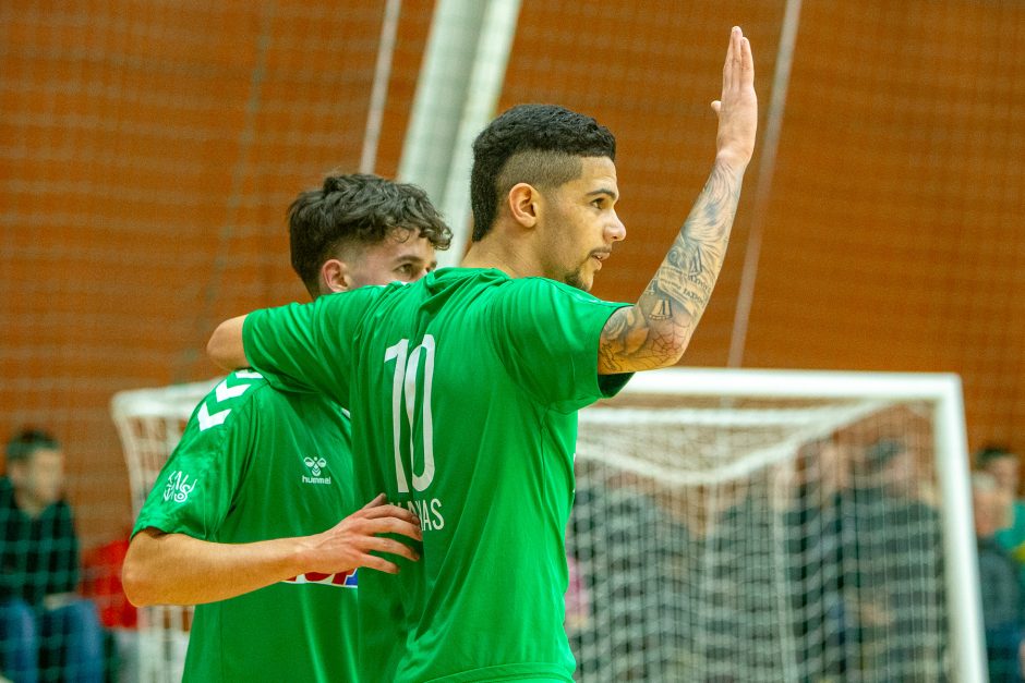 Futsalo A lyga. „Bruklinas“ – „K. Žalgiris“ 1:6