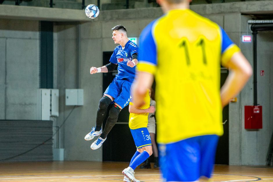 Futsalo A lyga. „K. Žalgiris“ – „Kėdainiai United“ 3:2