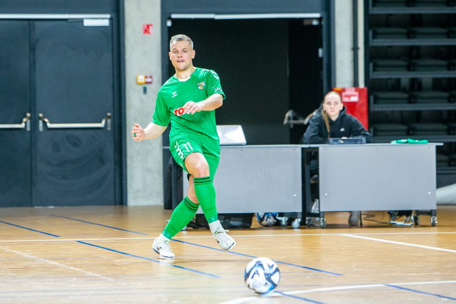 Futsalo A lyga. „K. Žalgiris“ – „Kėdainiai United“ 3:2