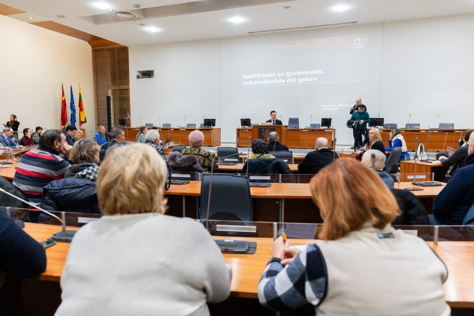 Meras įvardijo, iki kada Viršuliškių daugiabučio teritorijoje nebus atšaukta ekstremali situacija