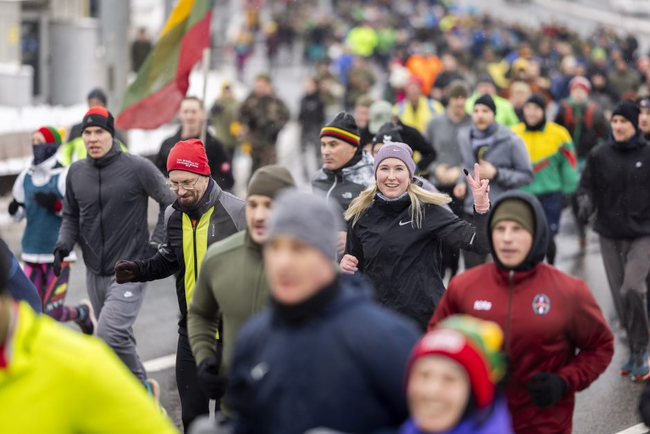 Tarptautiniame bėgime „Gyvybės ir mirties keliu“ Vilniuje dalyvavo per 7 tūkst. žmonių