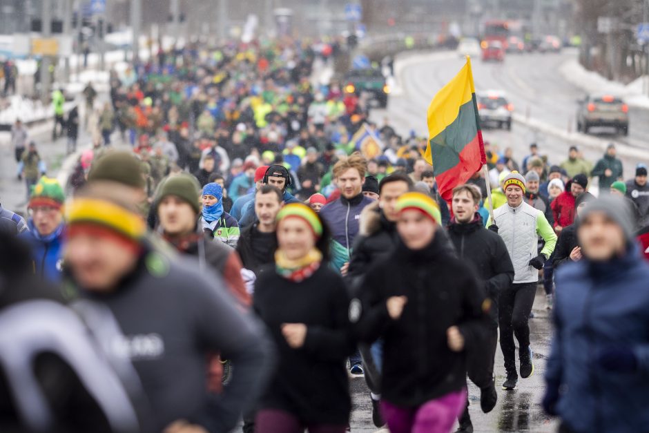 Tarptautiniame bėgime „Gyvybės ir mirties keliu“ Vilniuje dalyvavo per 7 tūkst. žmonių