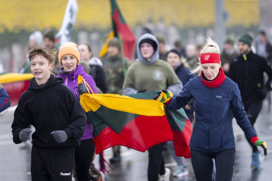 Tarptautiniame bėgime „Gyvybės ir mirties keliu“ Vilniuje dalyvavo per 7 tūkst. žmonių