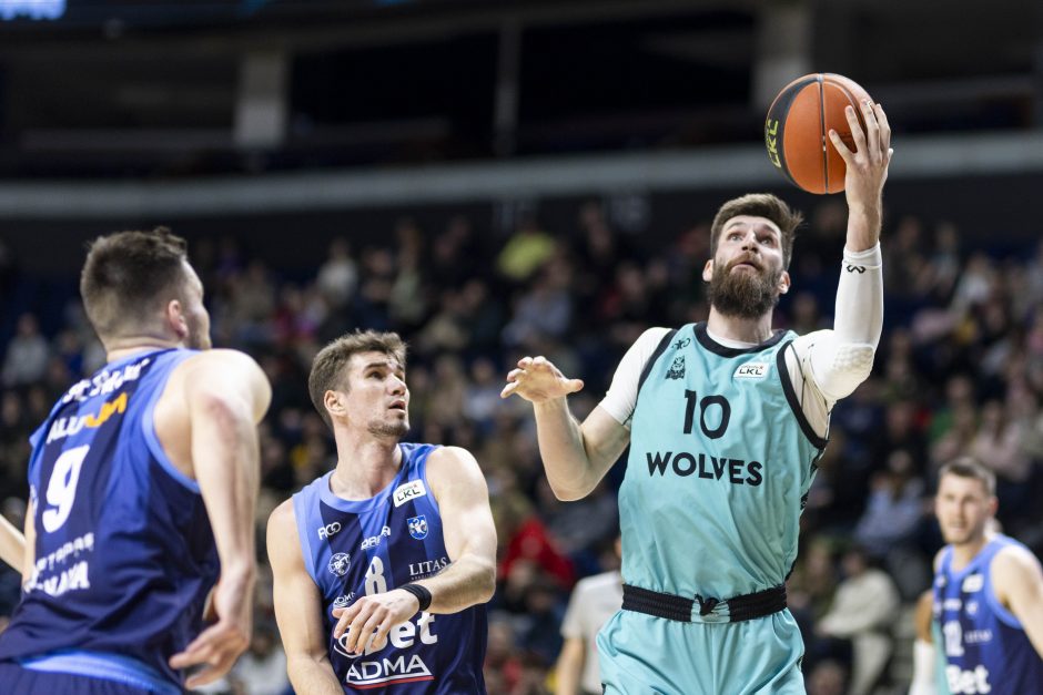  LKL rungtynės: „Wolves“ – Jonavos „CBet“