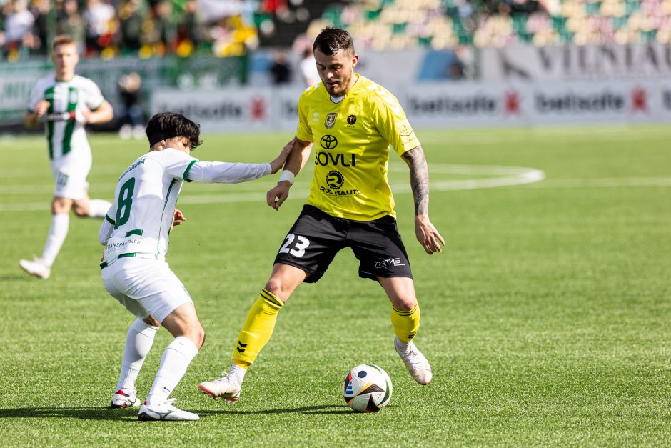 A lygos rungtynės LFF stadione: Vilniaus „Žalgiris“ - „Šiauliai“