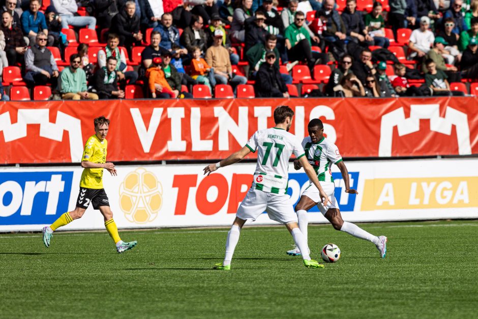 A lygos rungtynės LFF stadione: Vilniaus „Žalgiris“ - „Šiauliai“