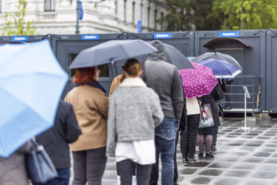 Pirmoji išankstinio balsavimo diena: rinkėjai aktyvesni nei 2019-aisiais