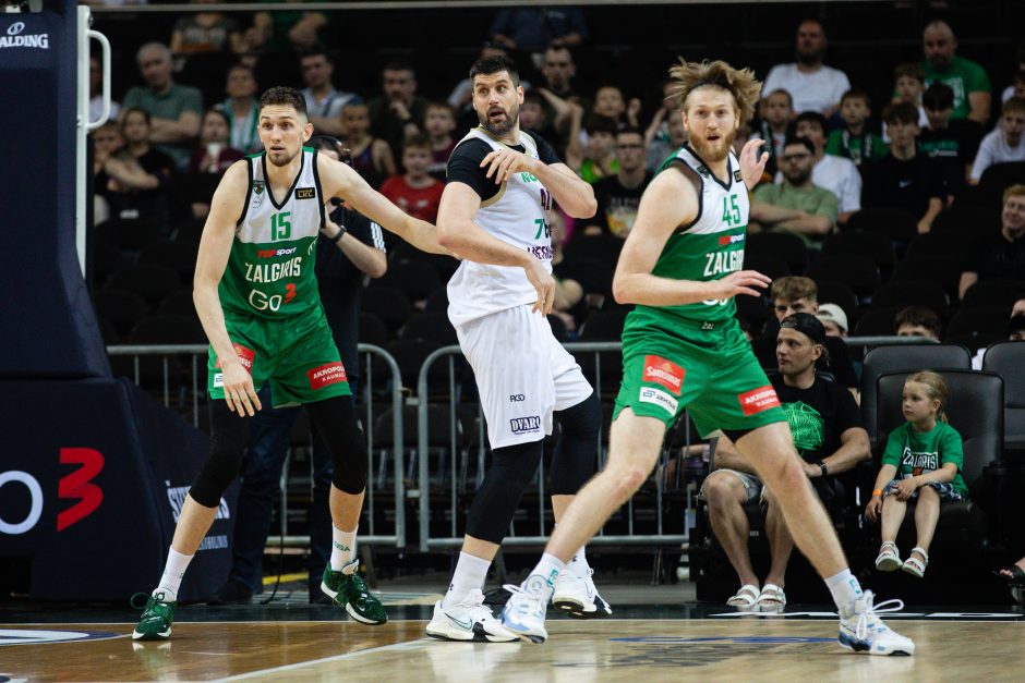 Trečiosios LKL pusfinalio rungtynės: „Žalgiris“ – „7bet-Lietkabelis“