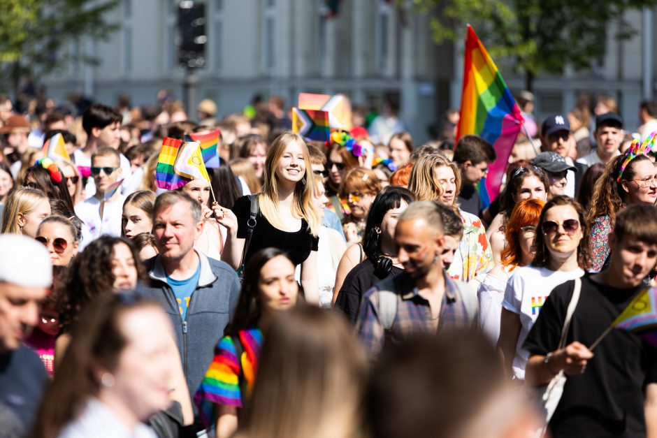 Šiųmetes LGBT+ eitynes Vilniuje vadina ramiomis: visuomenė priprato?