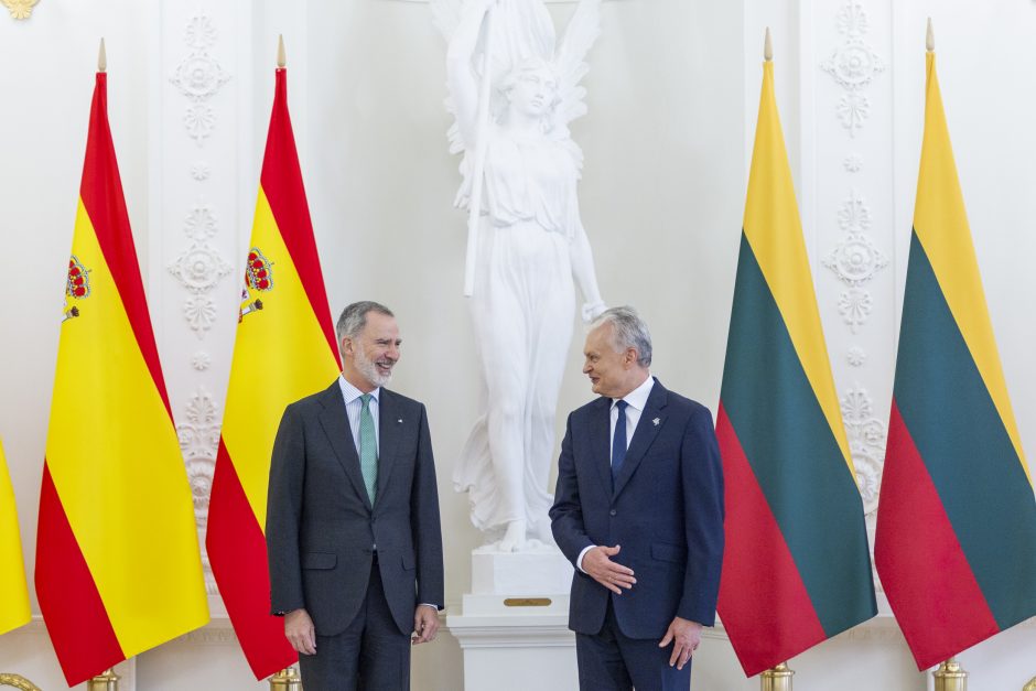 Lietuvoje lankosi Ispanijos karalius